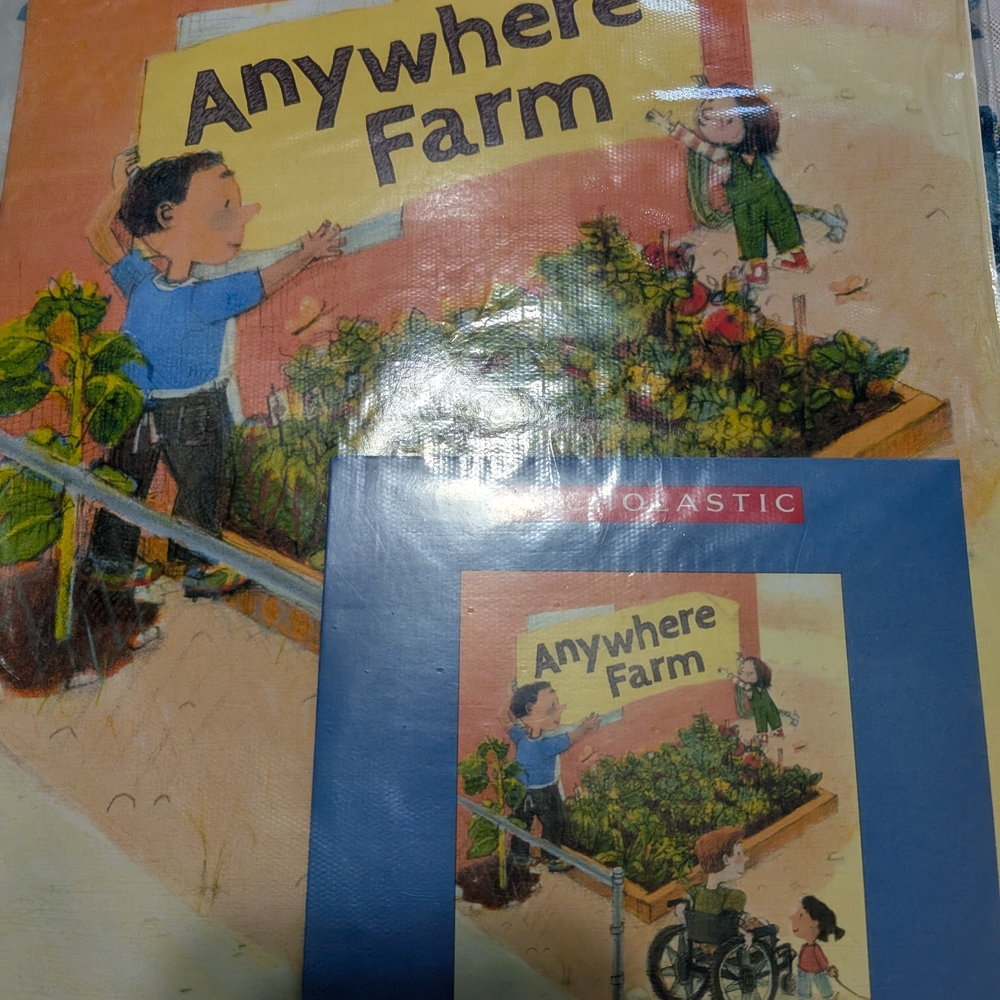 New Scholastic Anywhere Farm Book and CD Set